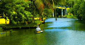 Backwaters Thekkady